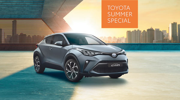 Toyota Summer Special: C-HR 1,8 Hybrid Team D