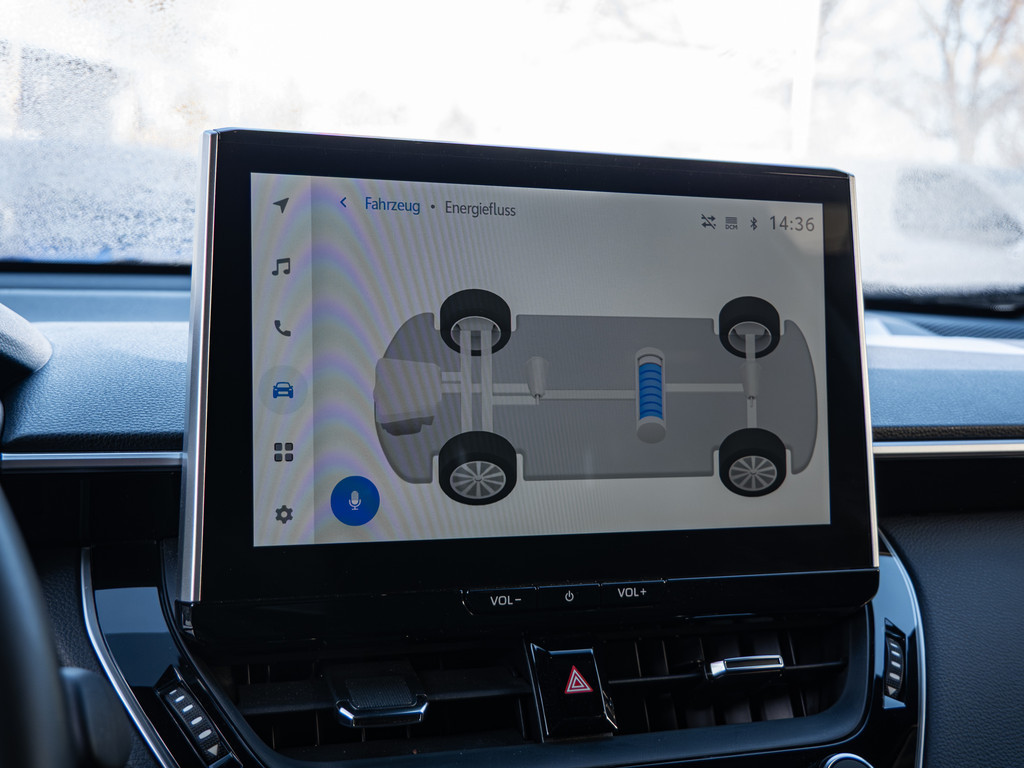 Fahrzeugansicht TOYOTA Corolla Cross 2.0 VVT-i Hybrid Team Deutschland - Bild 14